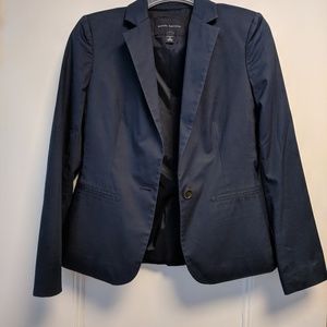 Banana republic navy blazer size 2